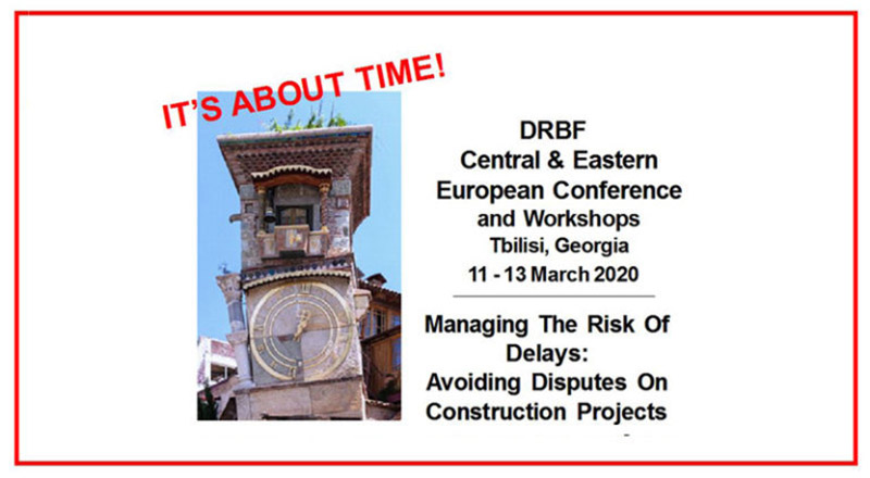 DRBF’s Central & Eastern Europe Conference and Workshops, 11 – 13 March in Tbilisi, Georgia