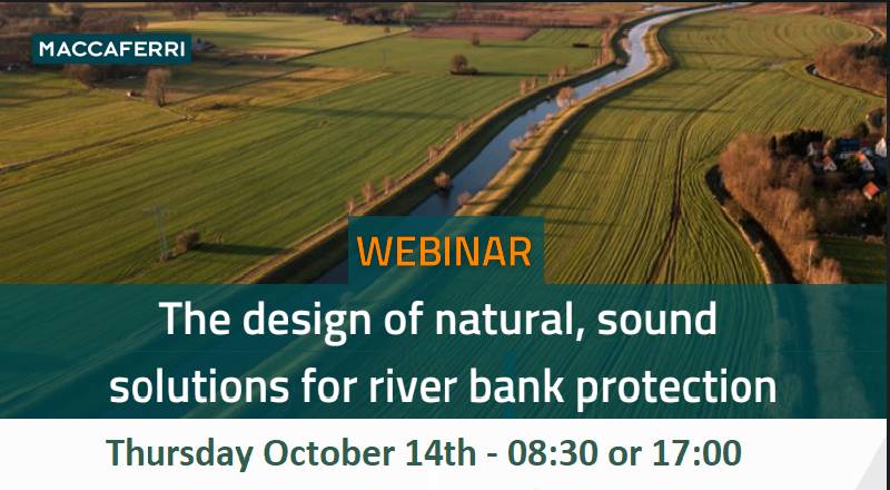 Διαδικτυακό σεμινάριο «The design of natural, sound solutions for river bank protection»