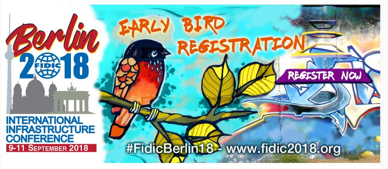 FIDIC International Infrastructure Conference, Berlin, 9-11 SEPT 2018