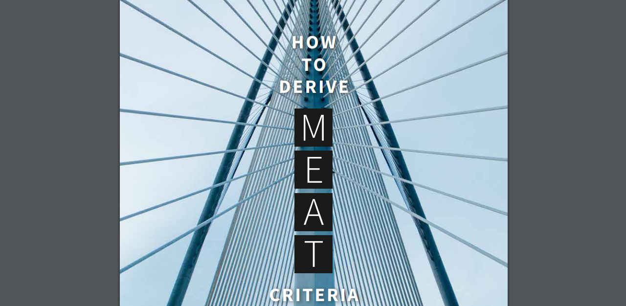 Launch of EFCA’s guidance ‘How to derive MEAT criteria’