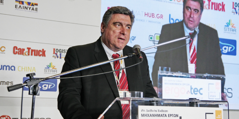 Χαιρετισμός του Γενικού Γραμματέα του ΣΕΓΜ στην 2η έκθεση ERGO.TEC / Μηχανήματα Έργων 24-26.05.24