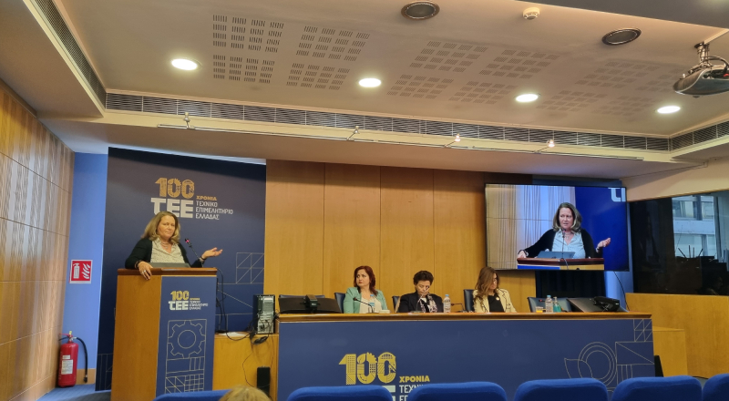 Χαιρετισμός της Πρόεδρου του ΣΕΓΜ στο 4ο Συνέδριο της ΕΔΕΜ «Περιβάλλον & Ενέργεια»