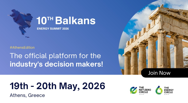 10th Balkans Energy Summit in Marriott Hotel, Athens, Greece, on May 19–20, 2026